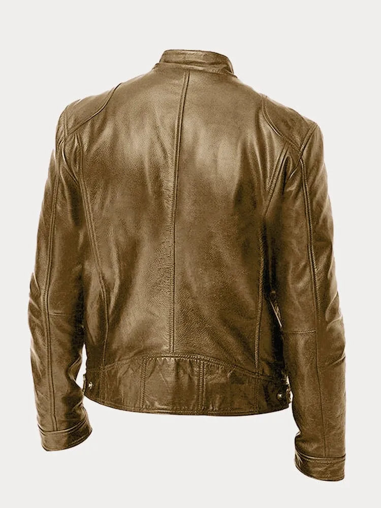 Siyaje | Veste en cuir élégante