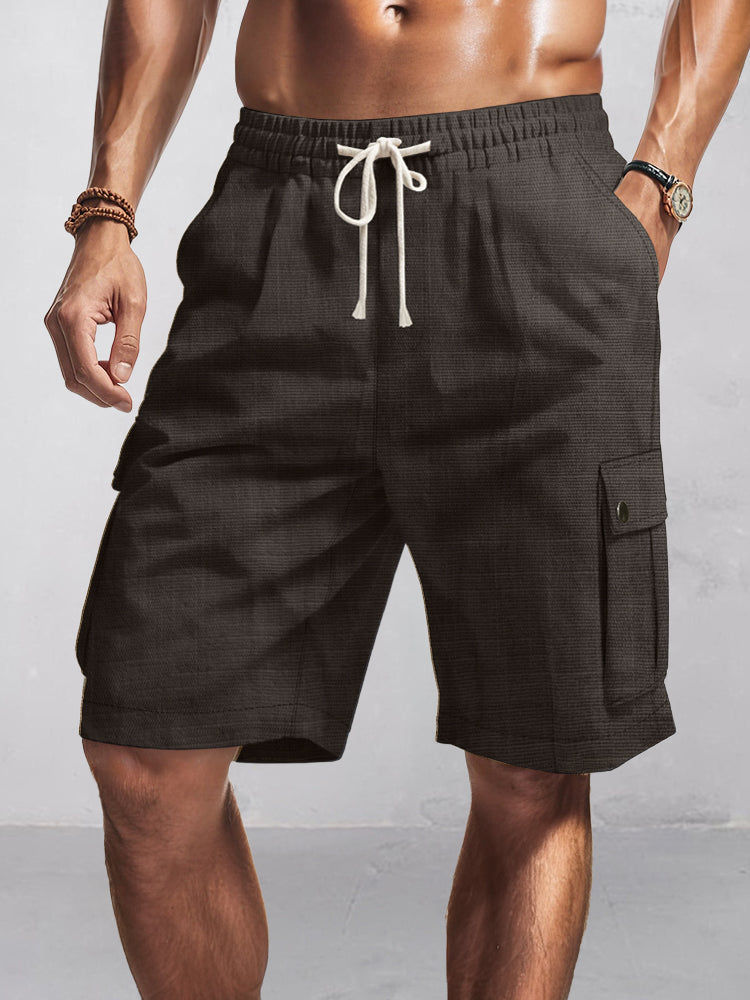 Siyaje | Short cargo en coton essentiel