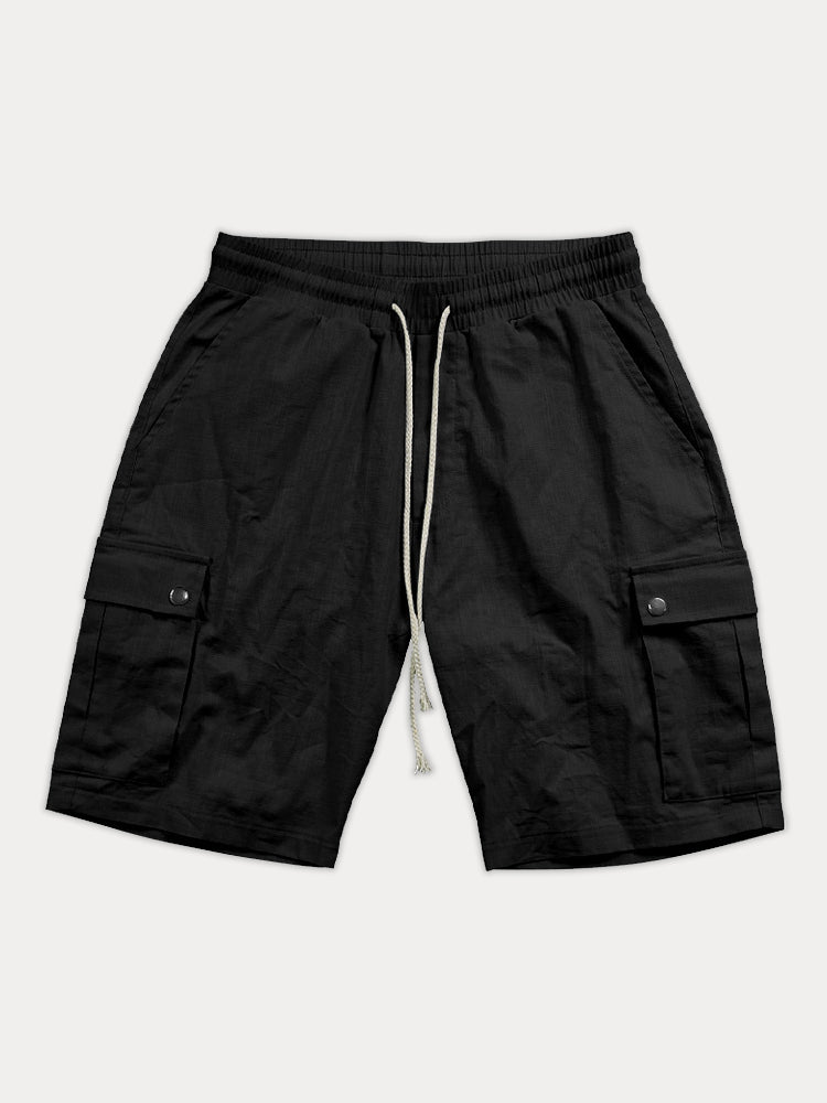 Siyaje | Short cargo en coton essentiel