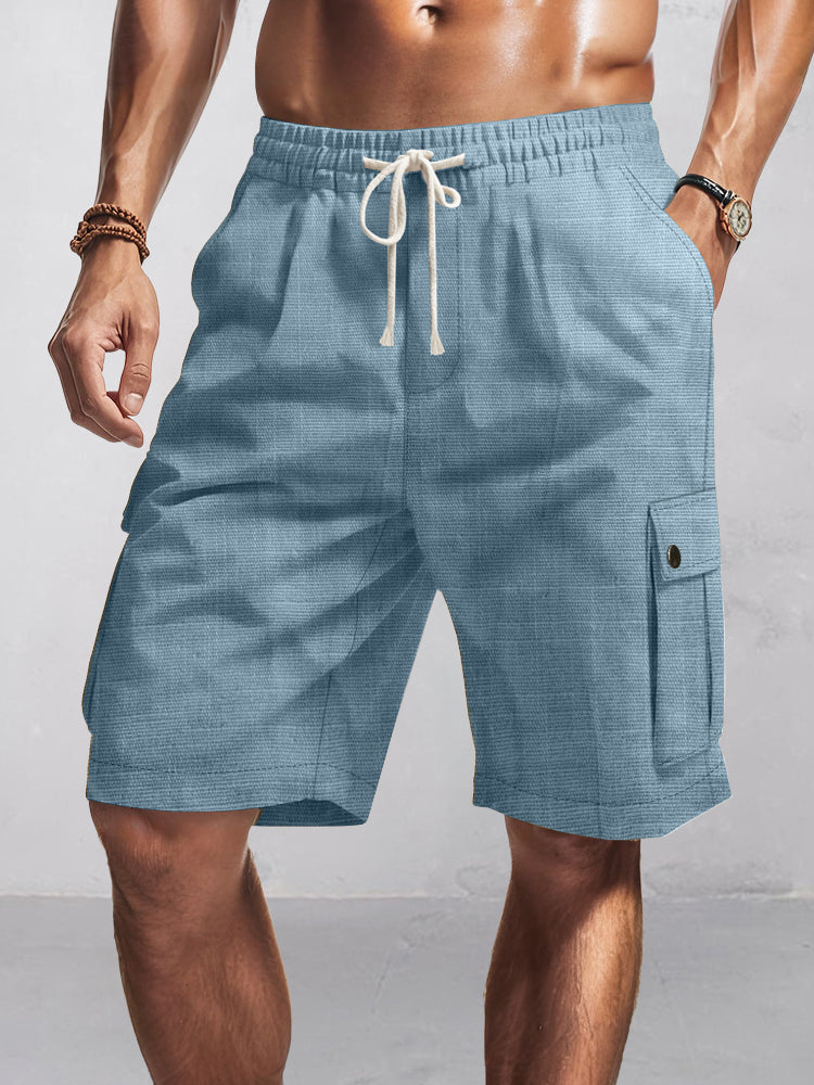 Siyaje | Short cargo en coton essentiel