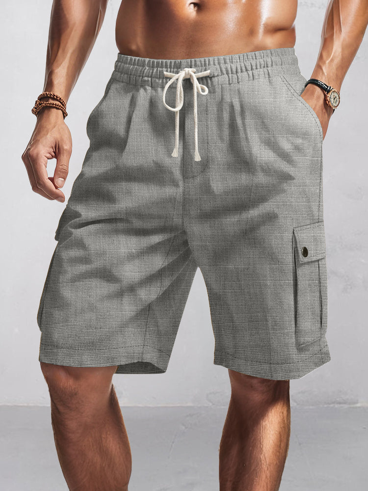 Siyaje | Short cargo en coton essentiel