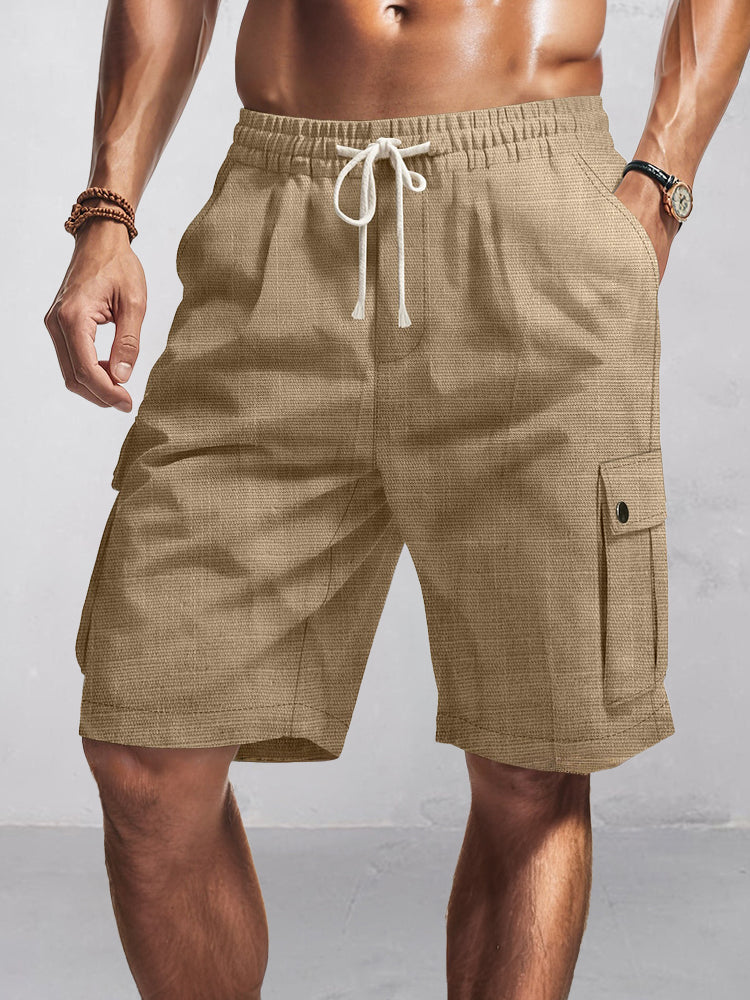 Siyaje | Short cargo en coton essentiel
