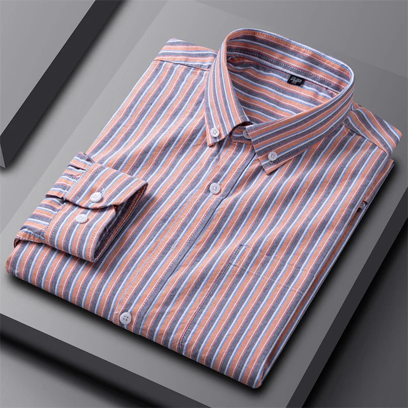 Siyaje | Chemise Oxford Chic pour Hommes