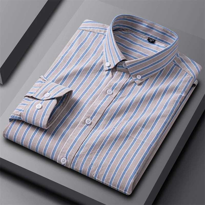 Siyaje | Chemise Oxford Chic pour Hommes