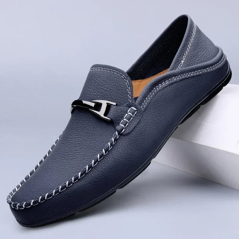 Siyaje | Mocassins Belford en cuir