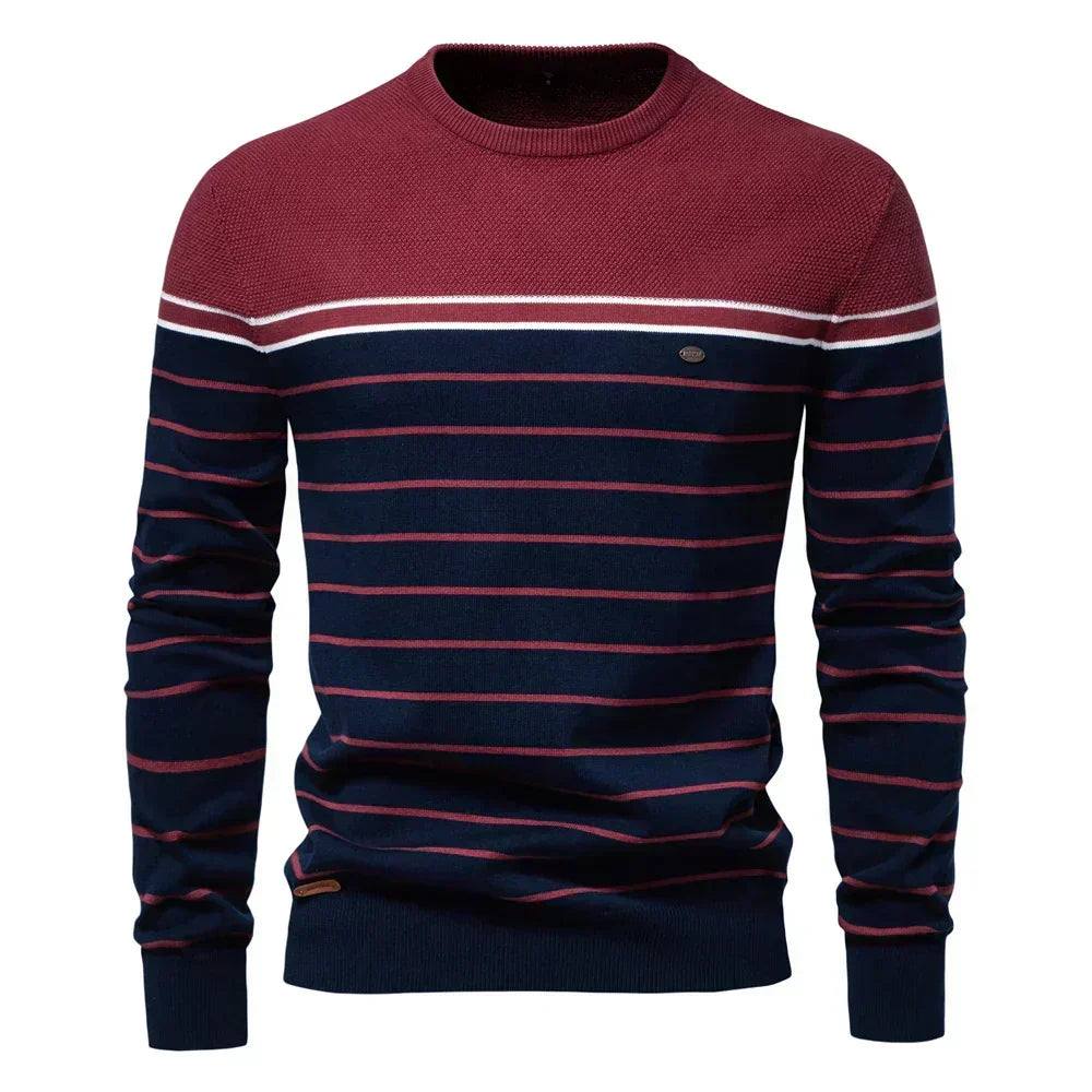 Siyaje | T-shirt à manches longues en coton doux, coupe moderne