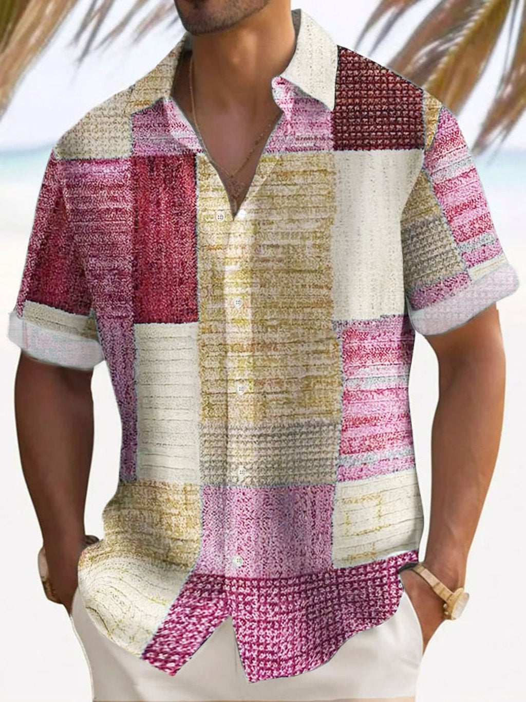 Siyaje | Chemise élégante à manches courtes