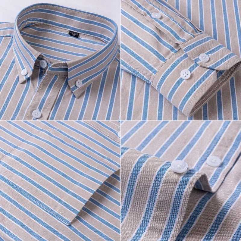 Siyaje | Chemise Oxford Chic pour Hommes