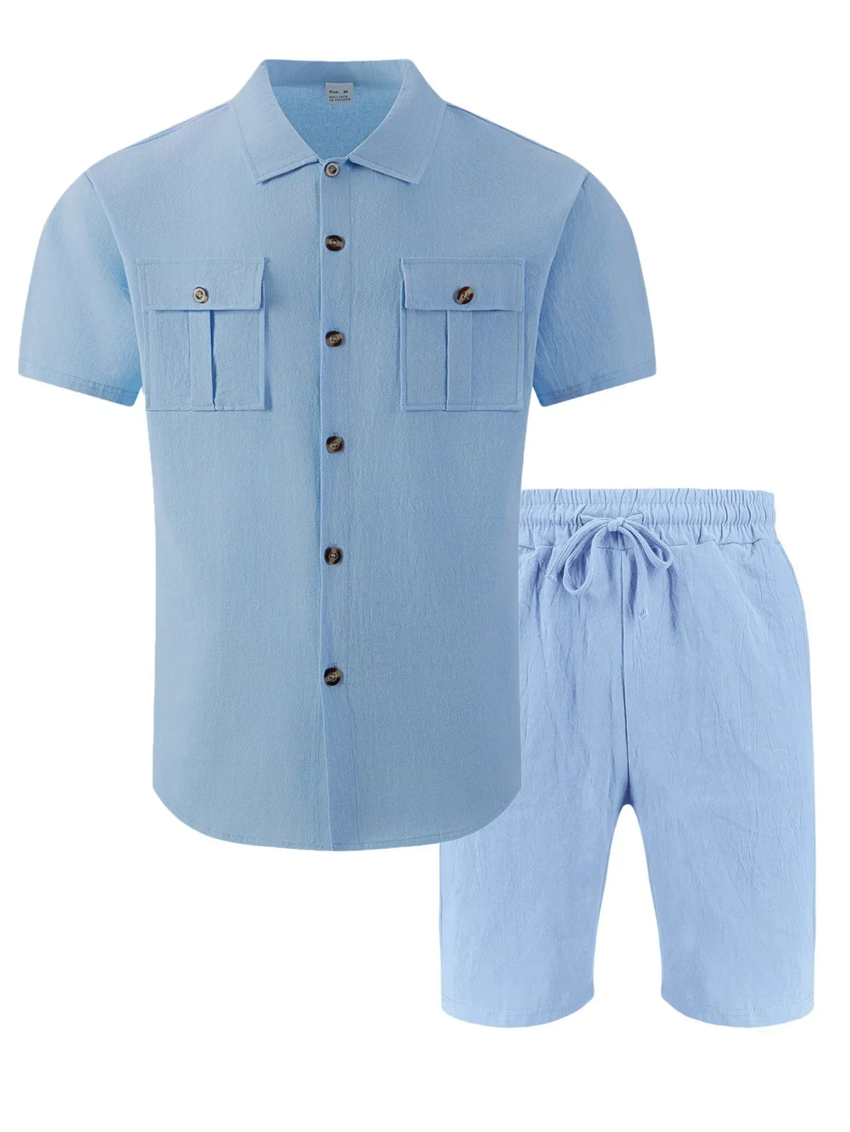 Siyaje | Ensemble assorti en lin pour homme