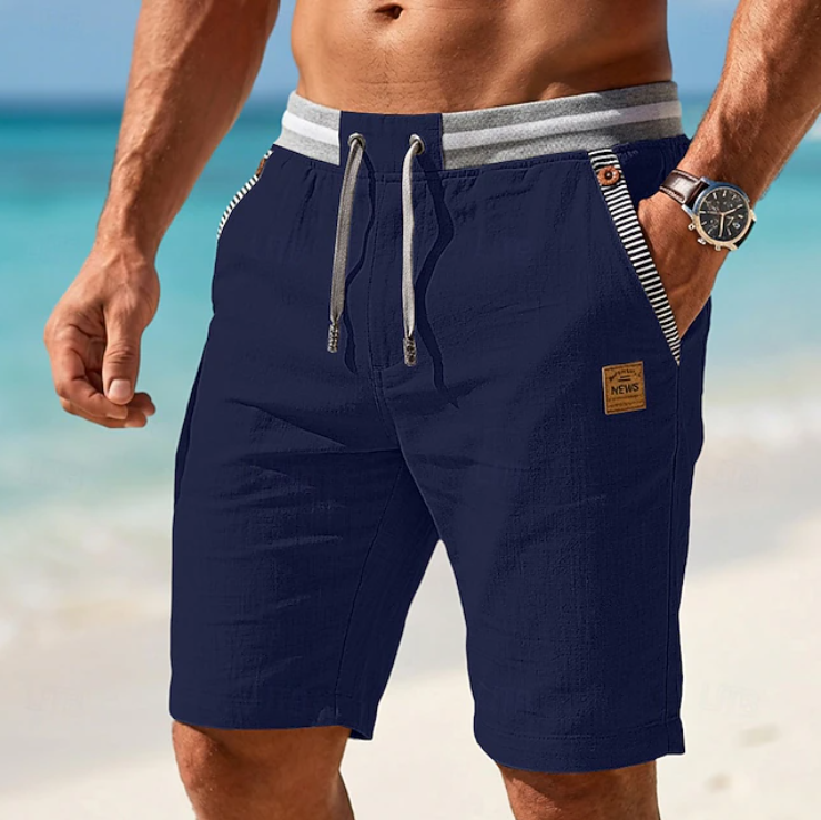 Siyaje | Short d'été léger en lin pour homme (TEMPORAIRE 1+1 OFFERT !)