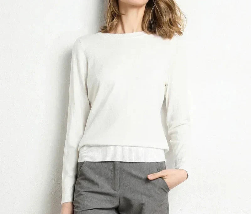 Siyaje | Pull confort en laine essentiel
