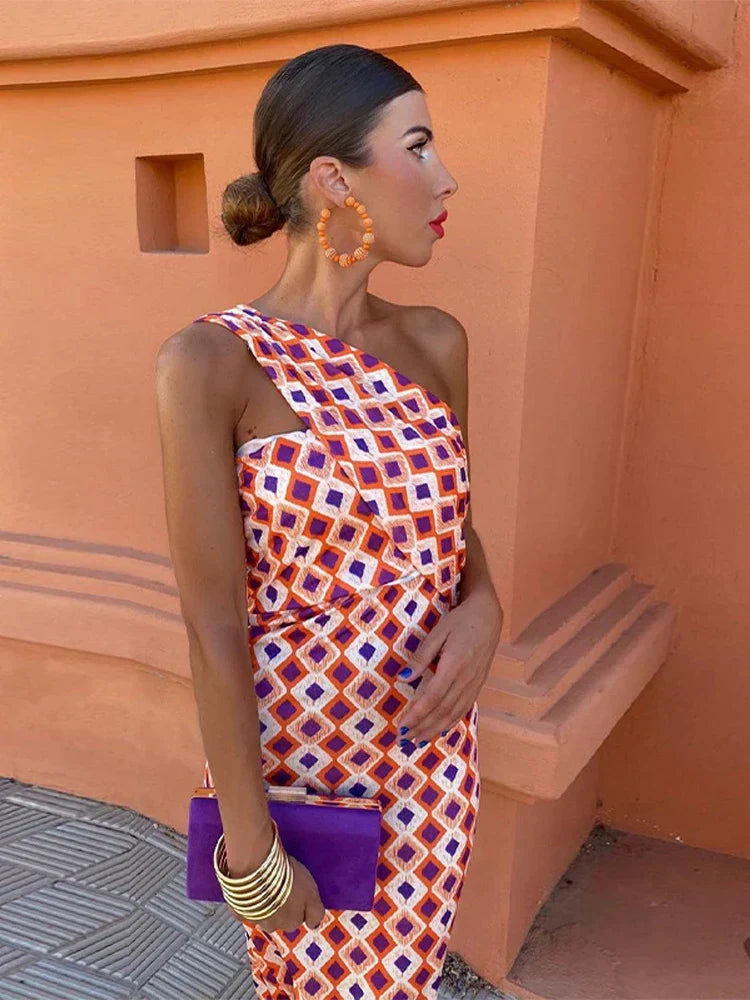 Siyaje | Robe midi élégante