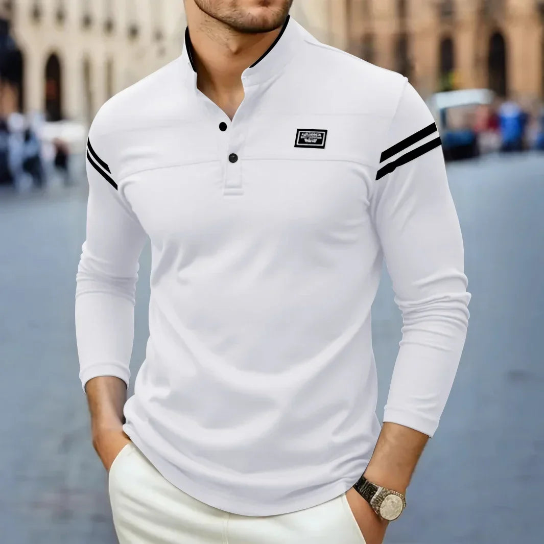 Siyaje | T-shirt moderne à manches longues pour homme