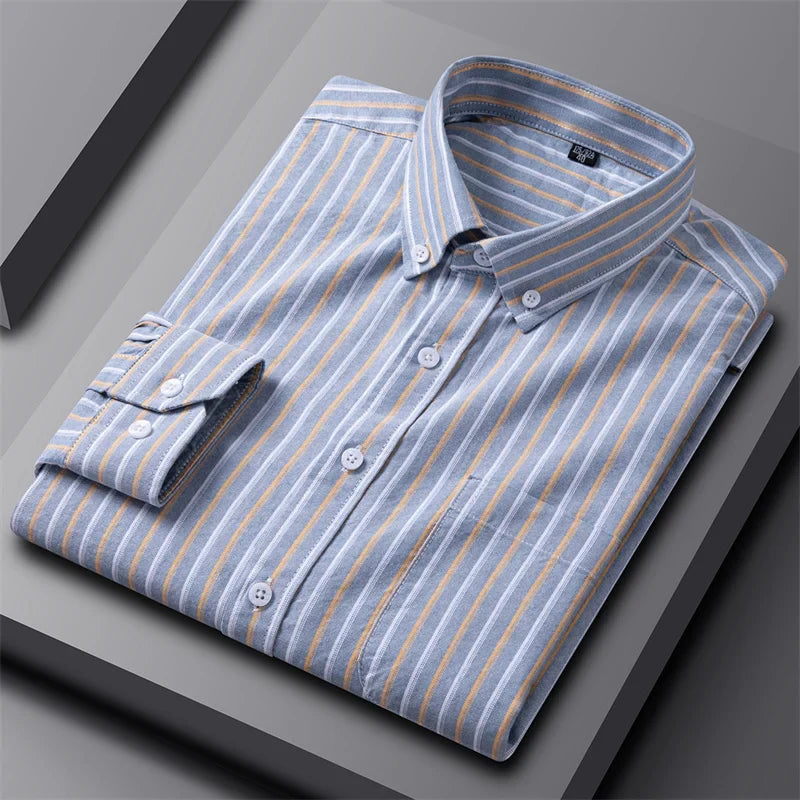 Siyaje | Chemise Oxford Chic pour Hommes