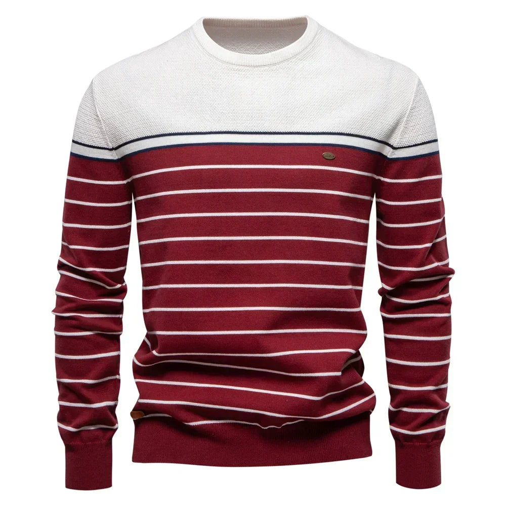 Siyaje | T-shirt à manches longues en coton doux, coupe moderne