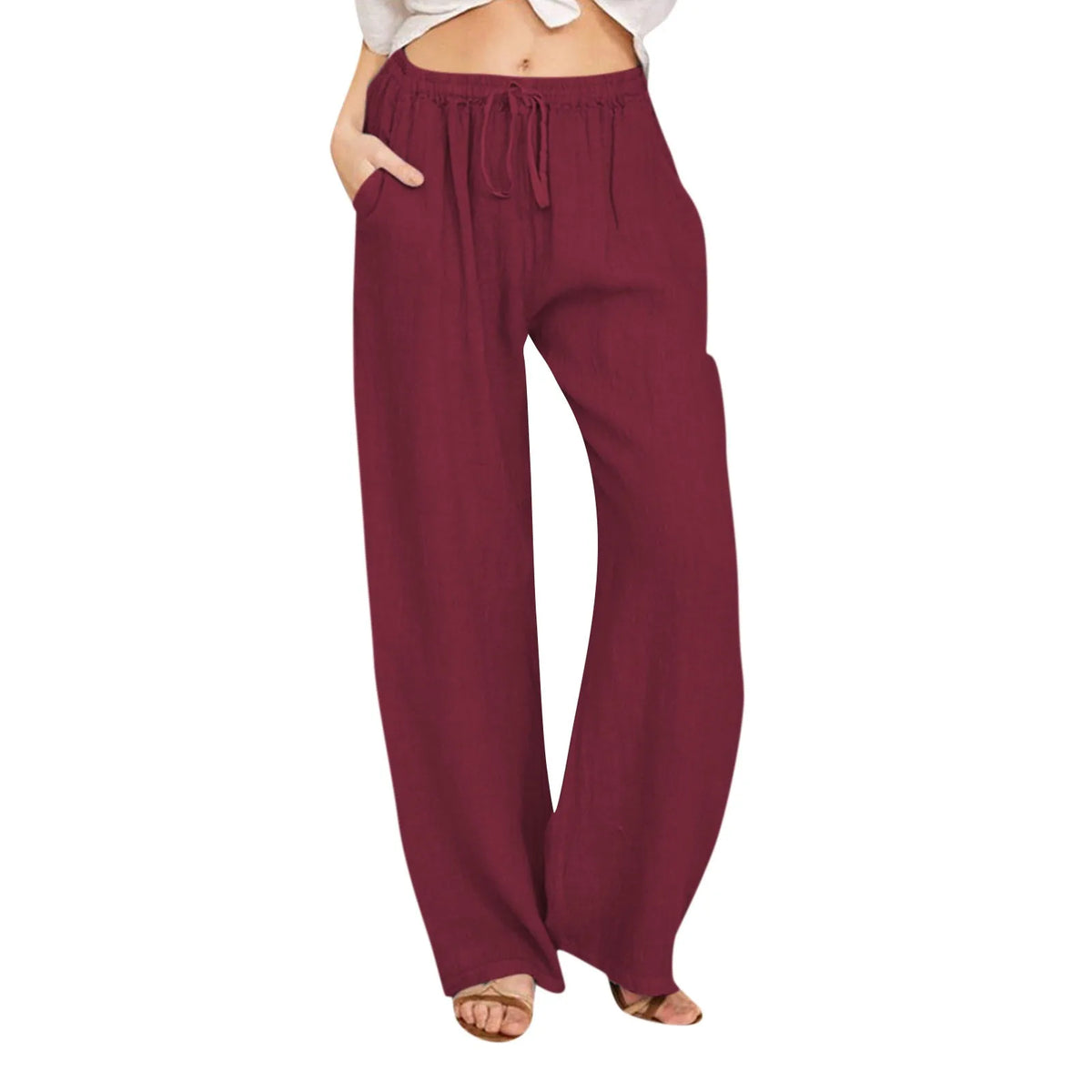 Siyaje | Pantalon confort à jambe large