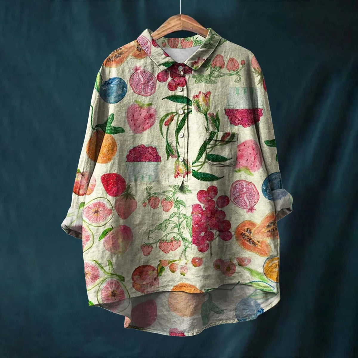 Santina | Chemise florale élégante