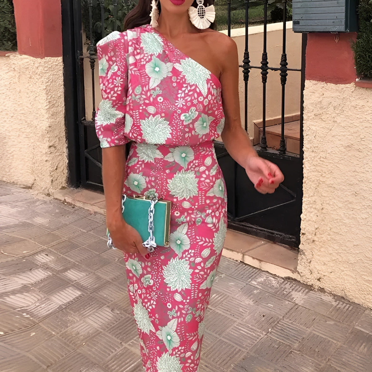 Siyaje | Robe élégante à une épaule