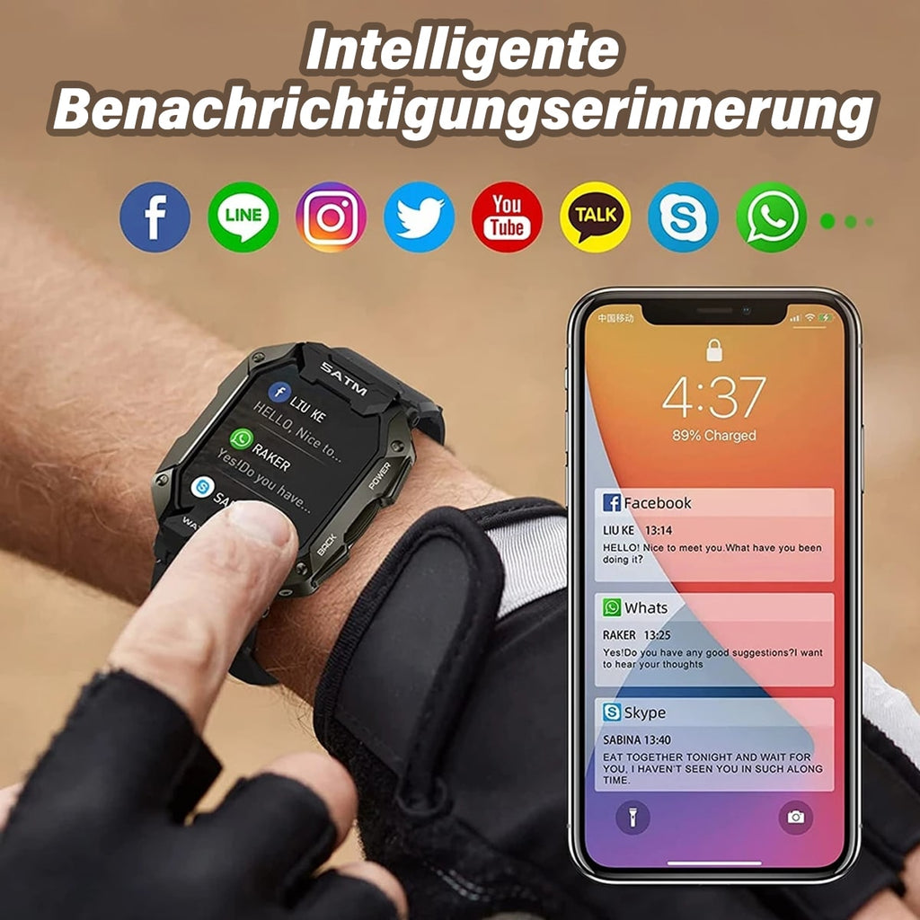Montre Connectée Innovante – ForgeTech