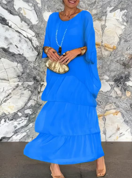 Siyaje | Robe longue et fluide avec style