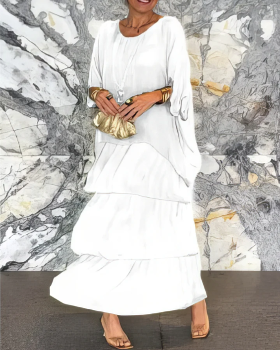 Siyaje | Robe longue et fluide avec style