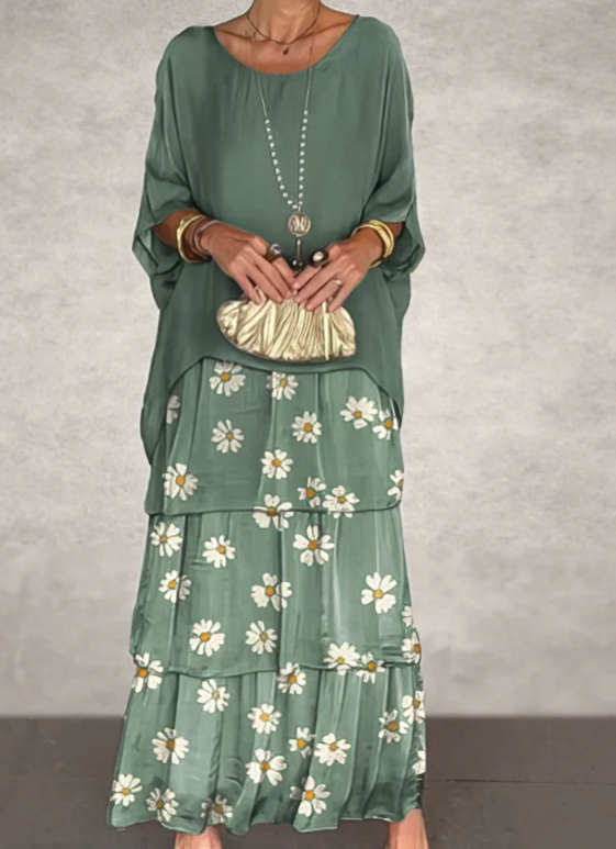 Siyaje | Robe longue et fluide avec style