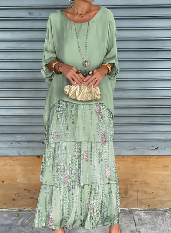 Siyaje | Robe longue et fluide avec style