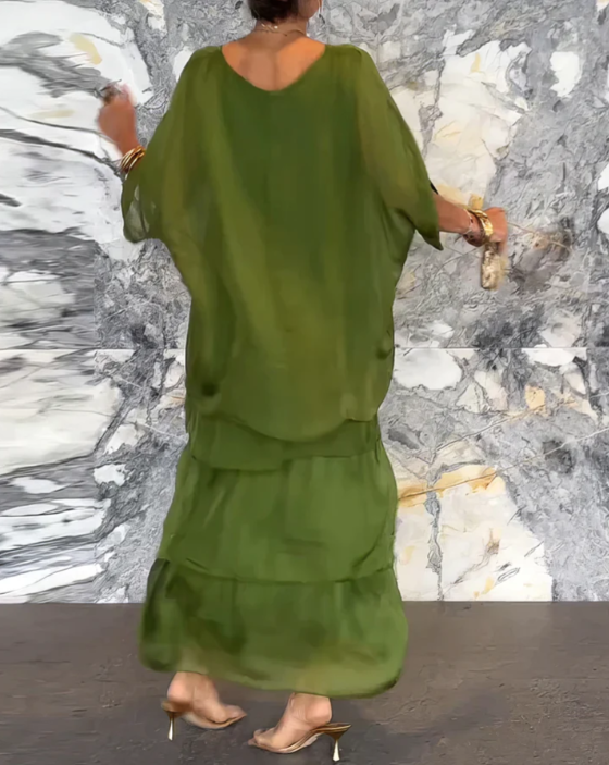 Siyaje | Robe longue et fluide avec style