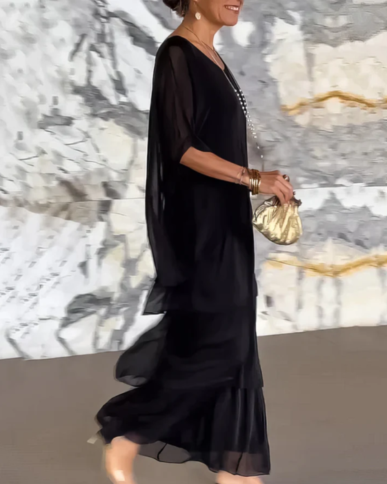 Siyaje | Robe longue et fluide avec style