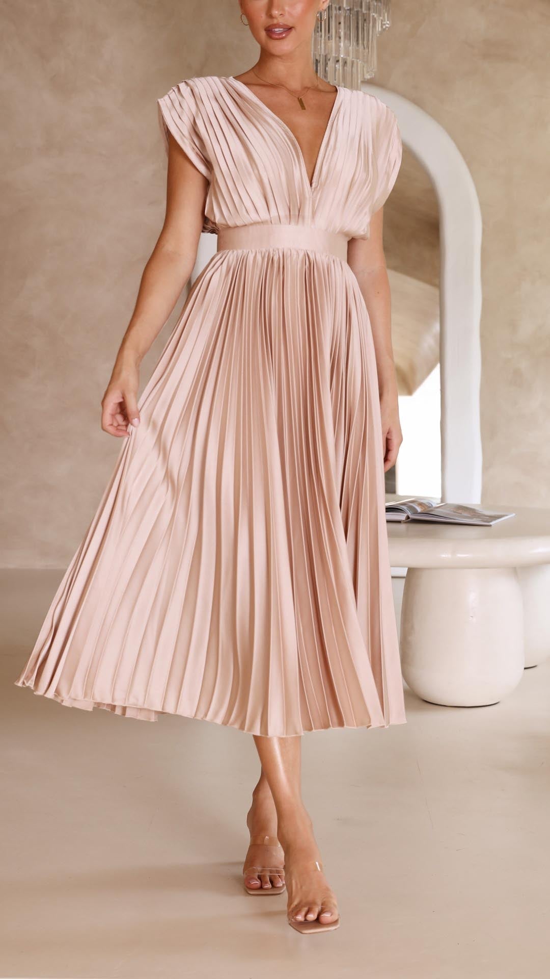 Siyaje | Robe plissée élégante
