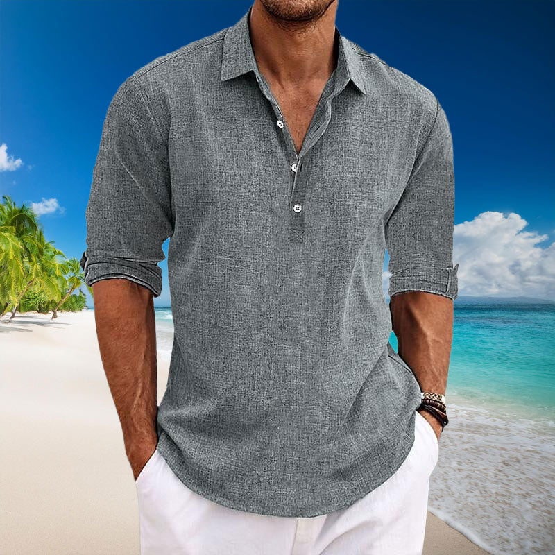 Siyaje | Chemise en lin (1+1 OFFERT)