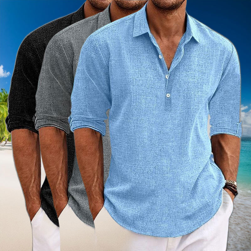 Siyaje | Chemise en lin (1+1 OFFERT)