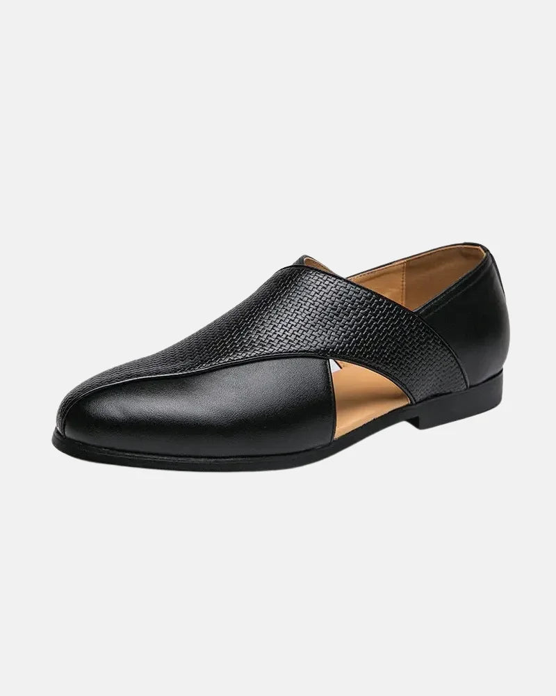 Siyaje | Mocassins en cuir véritable