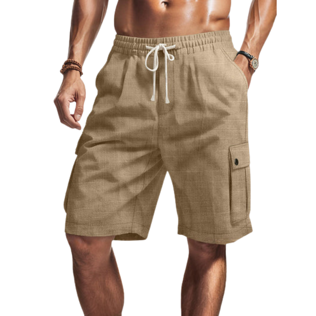 Siyaje | Short cargo en coton essentiel