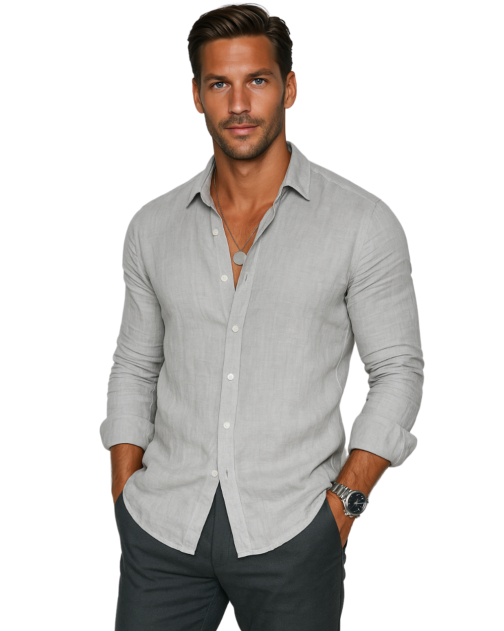Siyaje | Chemise homme décontractée