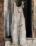 Siyaje | Salopette Vintage Florale - Style Élégant et Confort pour Femmes