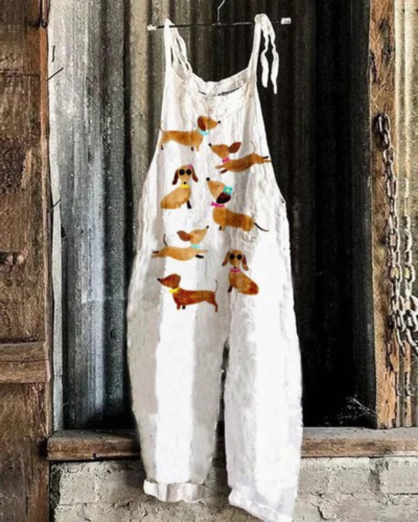 Siyaje | Jumpsuit Floral Vintage - Confort Élégant pour Femmes, Parfait pour Toutes les Occasions