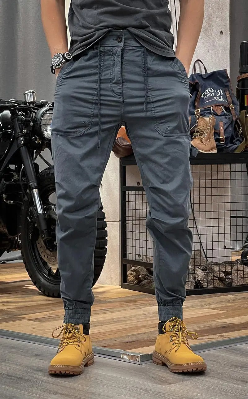 Siyaje | Pantalon cargo extensible avec spandex