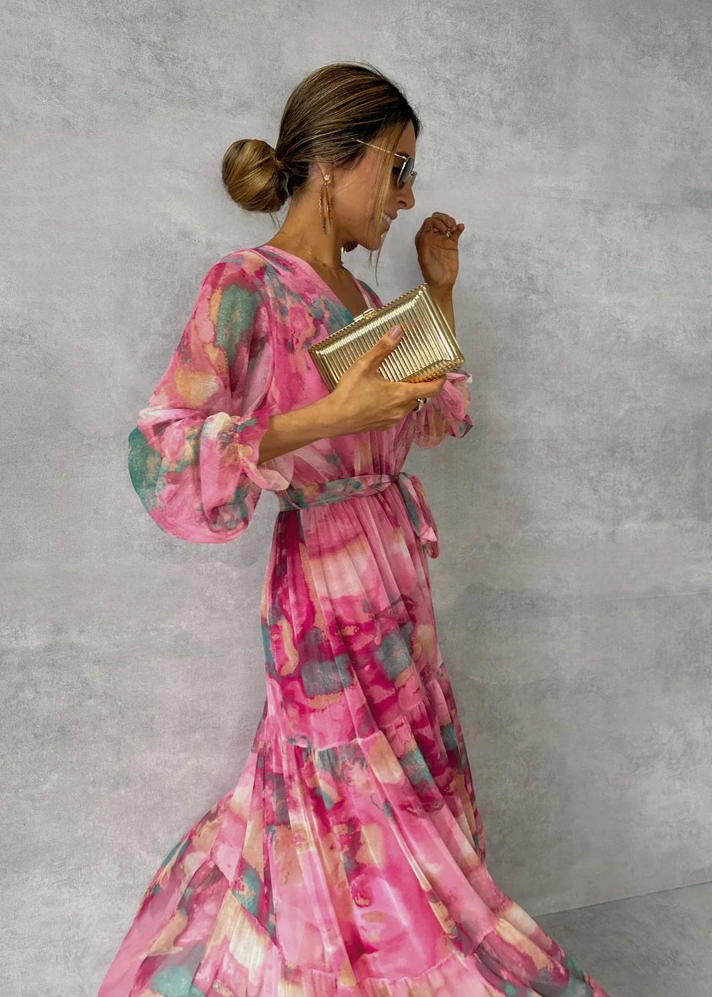 Siyaje | Robe d'été à manches longues pour femmes