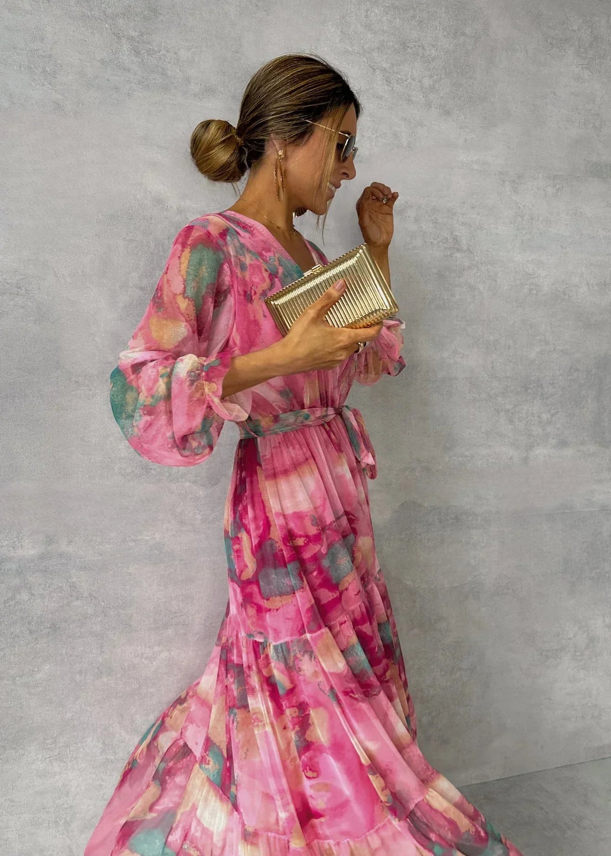 Siyaje | Robe d'été à manches longues pour femmes