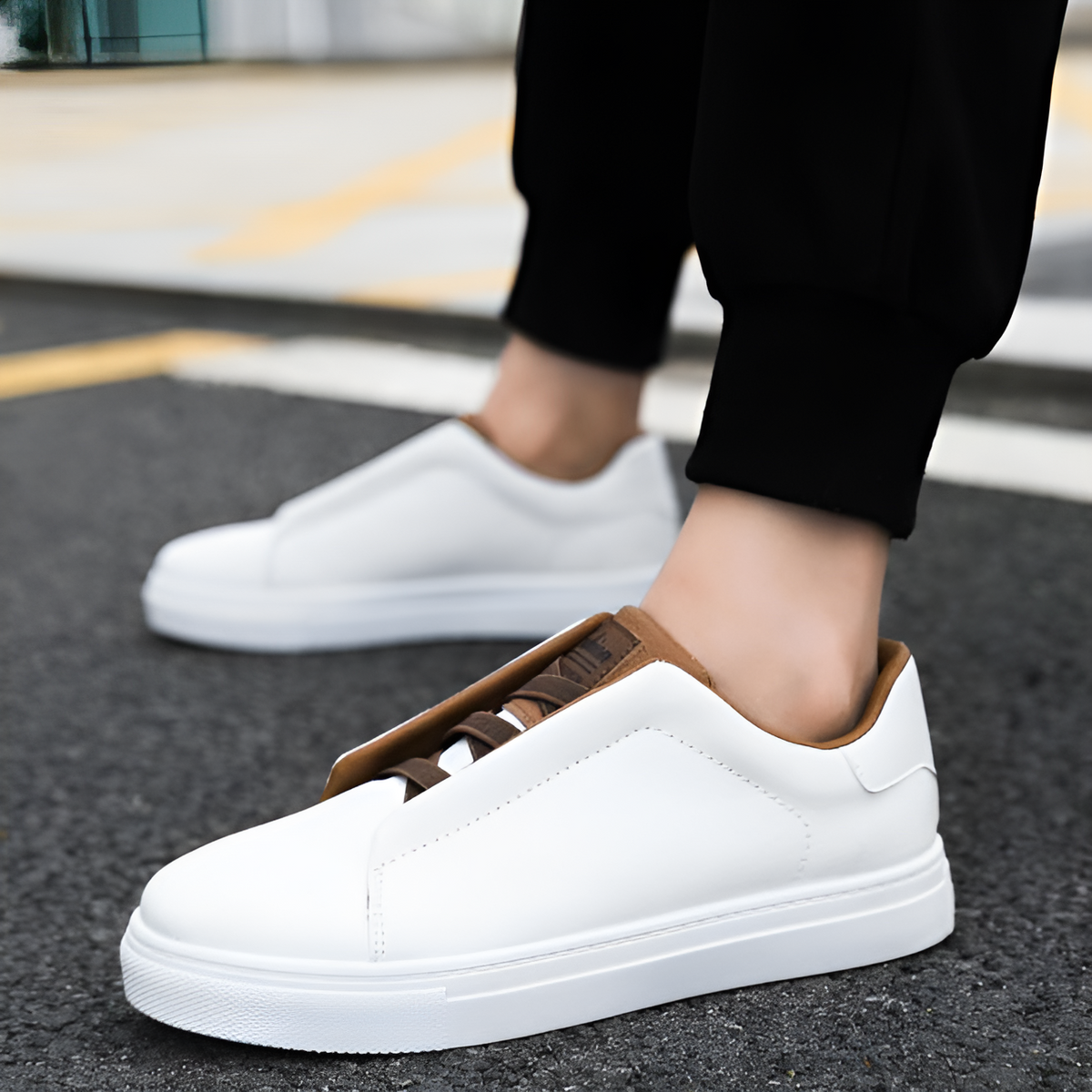 Siyaje | Chaussures classiques en toile au style authentique et moderne