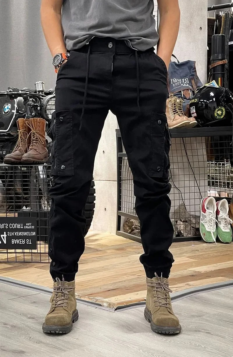 Siyaje | Pantalon cargo extensible avec spandex