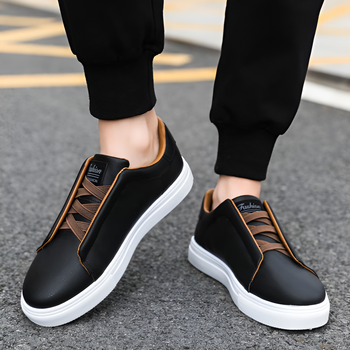 Siyaje | Chaussures classiques en toile au style authentique et moderne