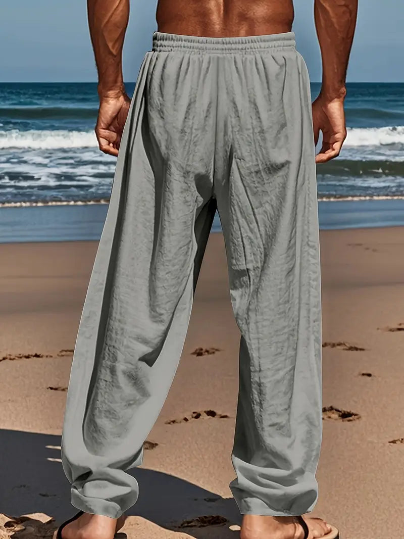 Siyaje | Pantalons en Lin Élégants