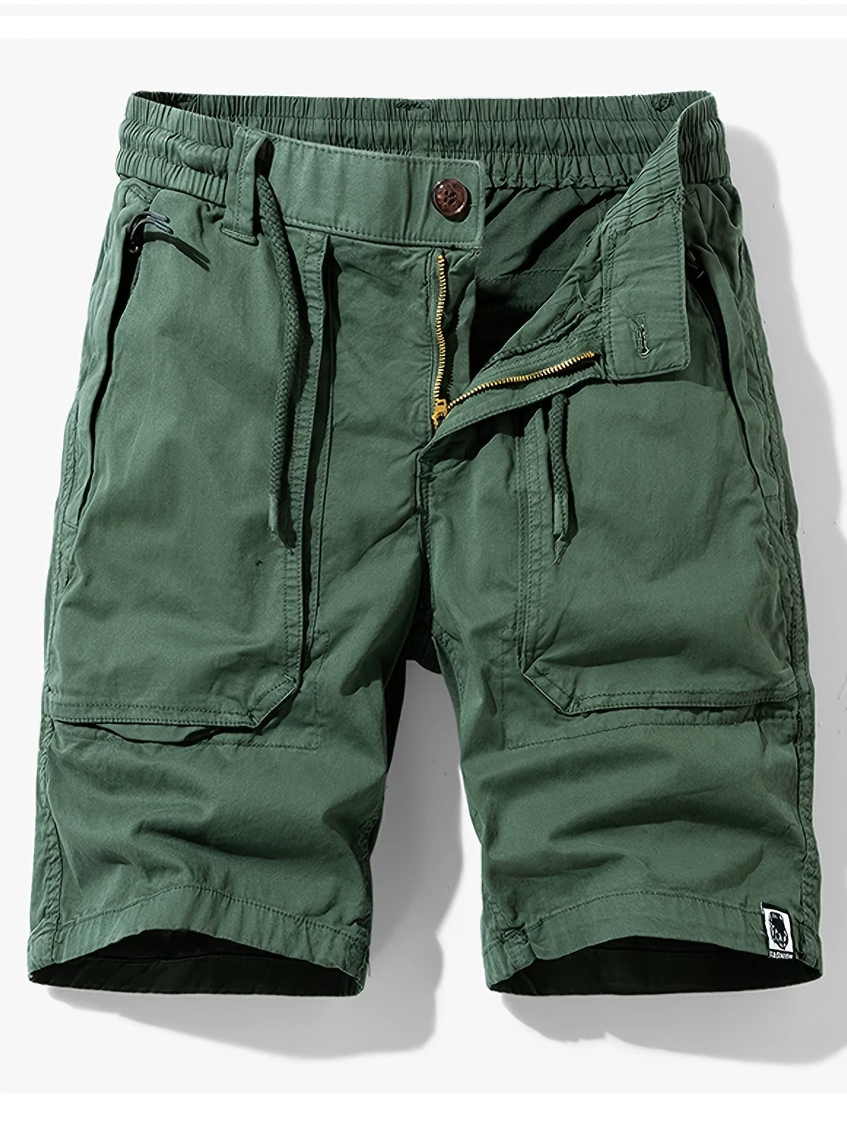 Siyaje | Pantalon court en coton premium avec poches
