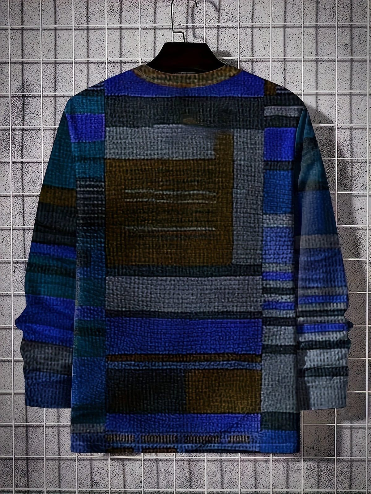 Siyaje | T-shirt à manches longues avec motif color block