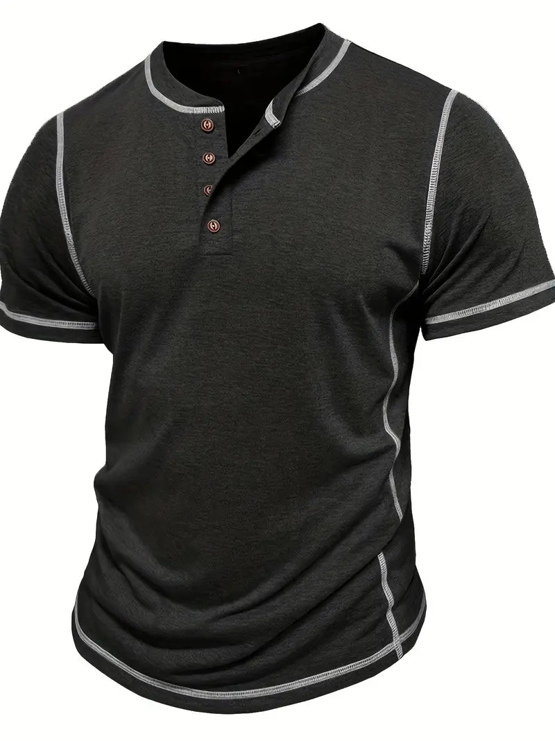 Siyaje | T-shirt à manches courtes boutonné