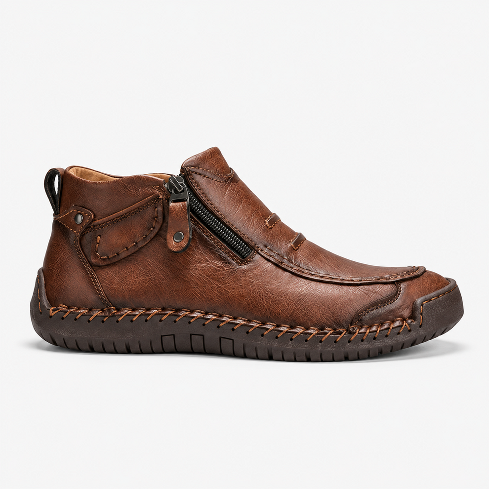 Siyaje | Chaussures de luxe avec fermeture éclair latérale