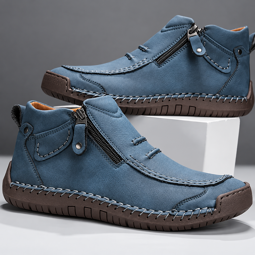 Siyaje | Chaussures de luxe avec fermeture éclair latérale