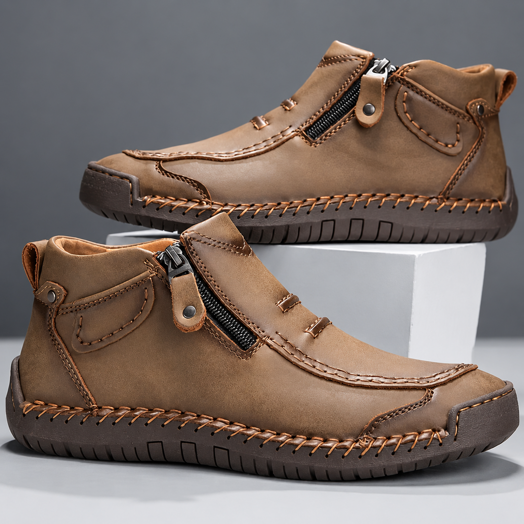 Siyaje | Chaussures de luxe avec fermeture éclair latérale